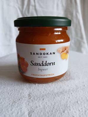Fruchtaufstrich Sanddorn Ingwer 225 g