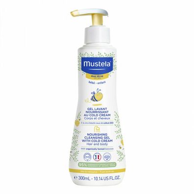 Mustela Dry Haut Nourishing Cleansing Gel Cold Crm