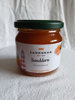 Fruchtaufstrich - Sanddorn - Küstenschmaus 225 gr