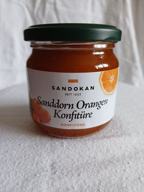 Sanddorn - Orangen - Konfitüre 225 g