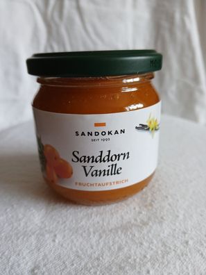 Sanddorn - Vanille Fruchtaufstrich 215 g