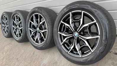 4x Original BMW X3 G01 X4 G02 19 Zoll Sommerräder Y Speiche M887 7916263 DOT23 RDK