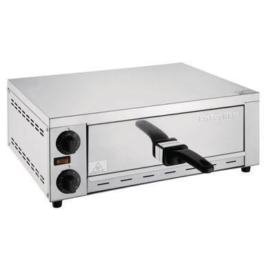 Caterlite Gastro Pizzaofen – für Pizzen bis 30,5 cm, Tischmodell, Edelstahl
