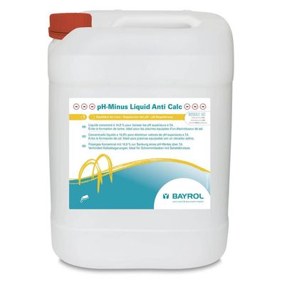 BAYROL pH-Minus Liquid Anti Calc | 20 L Kanister