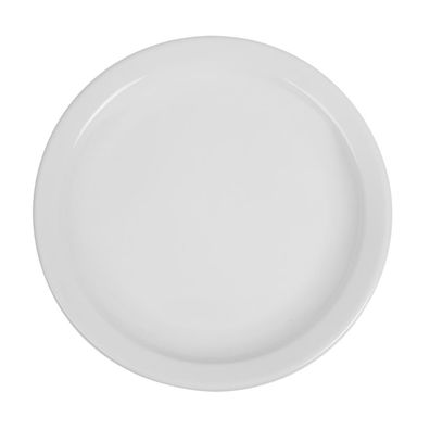 Olympia Whiteware Teller Mit Schmalem Rand 25Cm (12 Stück)