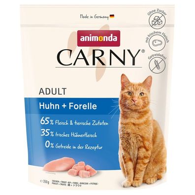 Animonda Carny Adult Trockenfutter Huhn & Forelle 350g