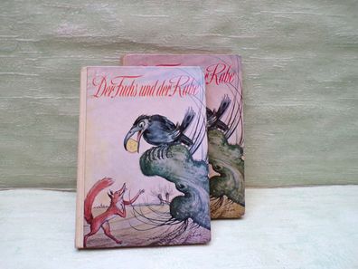 Der Fuchs und der rabe Fabeln Äsop Union Deutsche Verlagsgesellschaft Stuttgart 1949