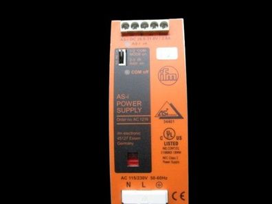 ifm AC1216 Power Supply AS-i