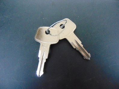 2x Original Kamei Ersatzschlüssel 001 Schlüssel für Dachträger und Dachboxen Mercedes
