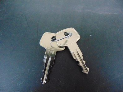 2x Original Kamei Ersatzschlüssel 009 Schlüssel für Dachträger und Dachboxen Mercedes