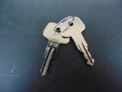 2x Original Kamei Ersatzschlüssel 013 Schlüssel für Dachträger und Dachboxen Mercedes