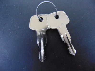 2x Original Kamei Ersatzschlüssel 014 Schlüssel für Dachträger und Dachboxen Mercedes