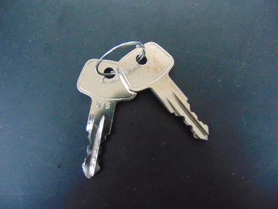 2x Original Kamei Ersatzschlüssel 015 Schlüssel für Dachträger und Dachboxen Mercedes