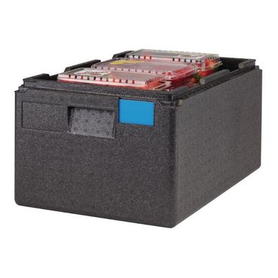Cambro Transportbehälter Cam GoBox Toplader ist stapelbar mit 46 Liter