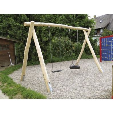 Doppelschaukel Robinie 220 Cm Spielplatz