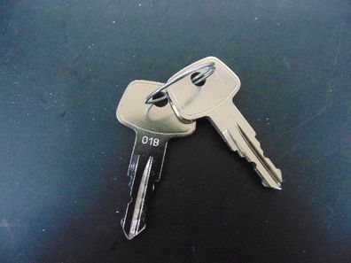 2x Original Kamei Ersatzschlüssel 018 Schlüssel für Dachträger und Dachboxen Mercedes