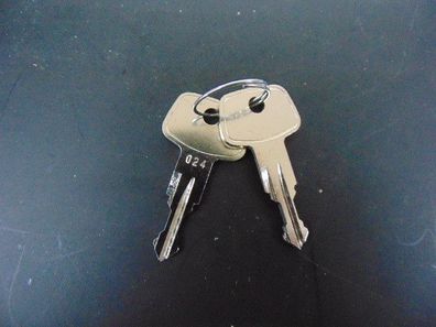 2x Original Kamei Ersatzschlüssel 024 Schlüssel für Dachträger und Dachboxen Mercedes