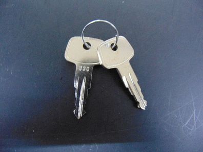 2x Original Kamei Ersatzschlüssel 030 Schlüssel für Dachträger und Dachboxen Mercedes