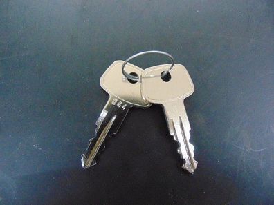2x Original Kamei Ersatzschlüssel 044 Schlüssel für Dachträger und Dachboxen Mercedes