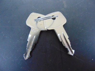 2x Original Kamei Ersatzschlüssel 047 Schlüssel für Dachträger und Dachboxen Mercedes