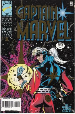 Captain Marvel (4th series) # 1 (Ed Benés) (USA, 1995)