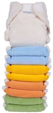 Popolini UltraFit Rainbow Soft Set Bunt sortiert Komplettset Stoffwindeln inkl