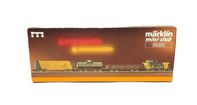 Märklin mini-club 8686 - Alaska-Wagen-Set - USA - Spur Z - 1:220 - Originalverpackung