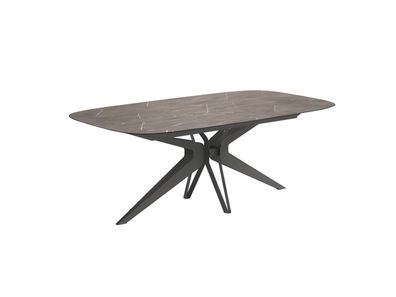 Esstisch Hexa in Marmoroptik