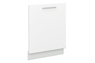 Frontblende 60cm Weiß Matt 60er Geschirrspülerfront Blende vollintegriert
