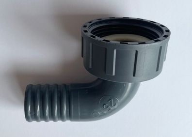 Schlauchadapter 1"1/4 auf 25 mm Winkel f. Waschbecken Ablauf groß Can 47874m NEU