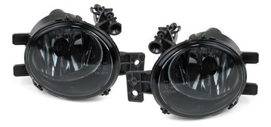 Klarglas Nebelscheinwerfer Set Schwarz Smoke für 1er BMW E82 E88 11-13