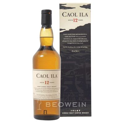 Caol Ila 12 Jahre 0,7 l - Islay Single Malt Scotch Whisky
