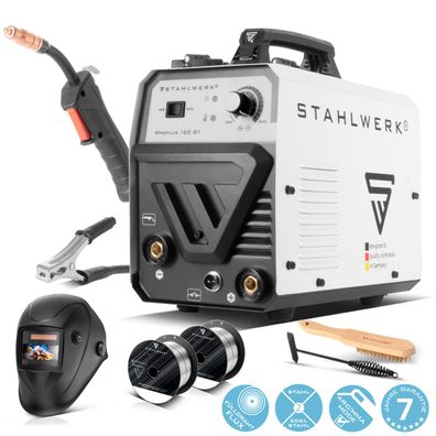 Stahlwerk Schweißgerät Mini FLUX 120 ST mit ARC | MMA-Funktion Vollausstattung