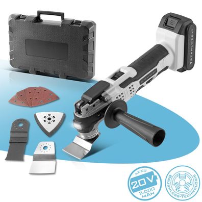 Stahlwerk Oszillations Akku Deltaschleifer 900 W OMT-20 ST Brushless Multi-Tool