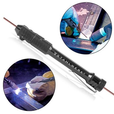 Stahlwerk TIG Pen Drahtvorschubstift WIG Stift Schweißstabhalter 0,8 - 3,2 mm