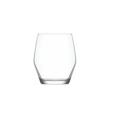 LAV Ella Gläser - 370 ml - Trinkgläser im eleganten Design 10 x 7 cm