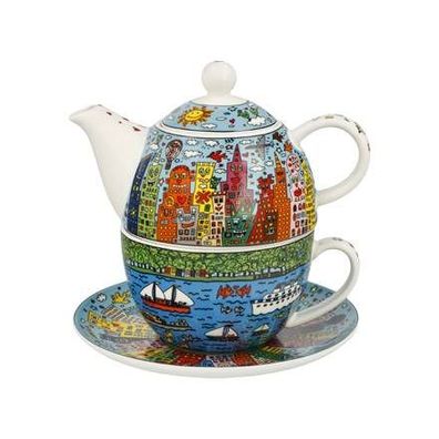 Goebel James Rizzi My New York City Day (Tea for One,
