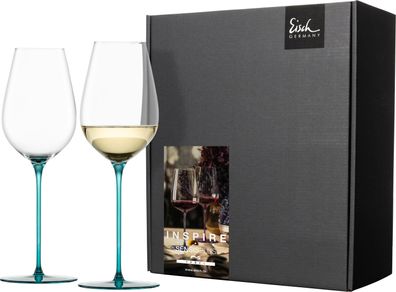 Eisch Vorteilset 2 Stück 2 Allroundgläser 543/7 aqua erfrischend & leicht Inspire