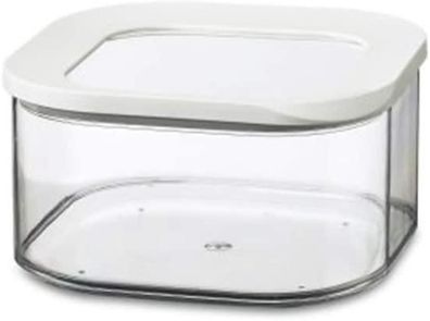 Mepal 4 Stück vorratsdose modula quadrat 1250 ml - weiß 106962030600