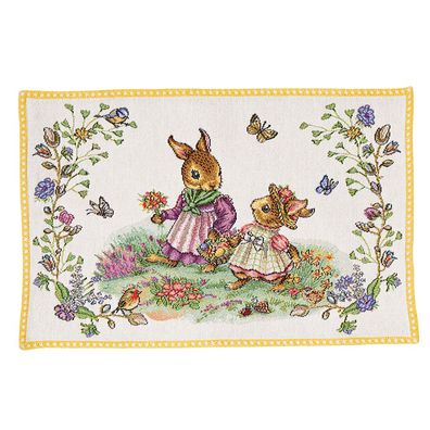 Villeroy & Boch Vorteilset 6 Stück Spring Fantasy Gobelin Platzset Blumenwiese
