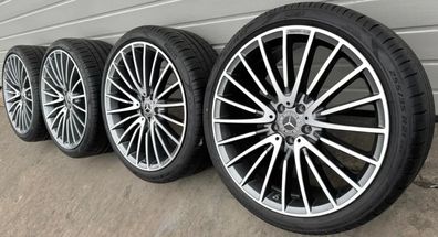 4x Original Mercedes S Klasse W223 V223 21 Zoll AMG Sommerräder A2234011700-800 DOT24