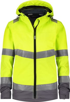 Dassy Damen Warnschutz Softshell-Jacke Malaga Women