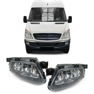 Klarglas Nebelscheinwerfer für Mercedes E W211 02-06 Sprinter 906 06-13