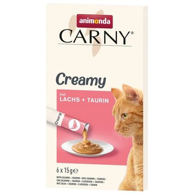 Animonda Carny Creamy Adult mit Lachs & Taurin 66 x 15g