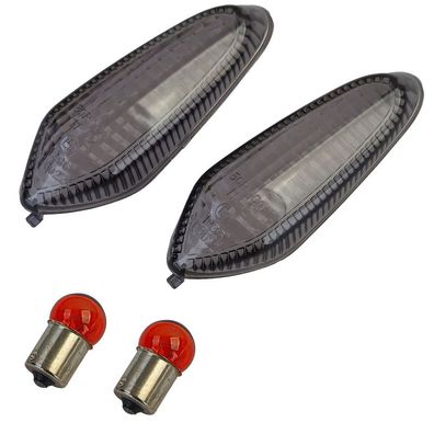 Motorrad Blinkergläser Blinker Getönt für Ducati Monster 696 700 796 800 1100 S