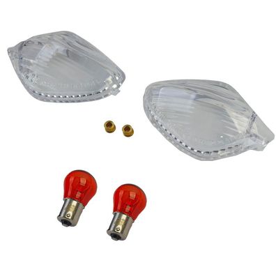 Motorrad Blinkergläser Klarglas für Honda CTX 700 CMX 500 Rebel MSX 125 CRF 250L
