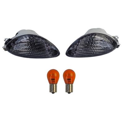 Motorrad Blinker Hinten Getönt für Suzuki Hayabusa 1300 GSX-R 2008-2017