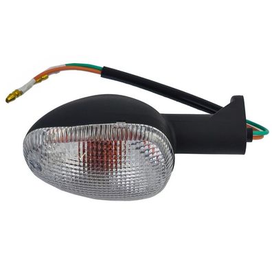 Motorrad Blinker Weiß vo. li hi. re für Aprilia RS 50 BMW R 1200 Moto Guzzi MZ