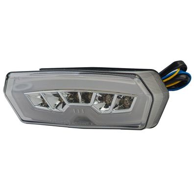 Motorrad LED Rücklicht + Blinker Klarglas Lightbar für Honda CBR 650F RC74 14-15