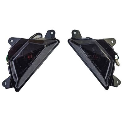 Motorrad Verkleidungsblinker Set Smoke für Kawasaki Ninja ZX6-R Z1000SX usw